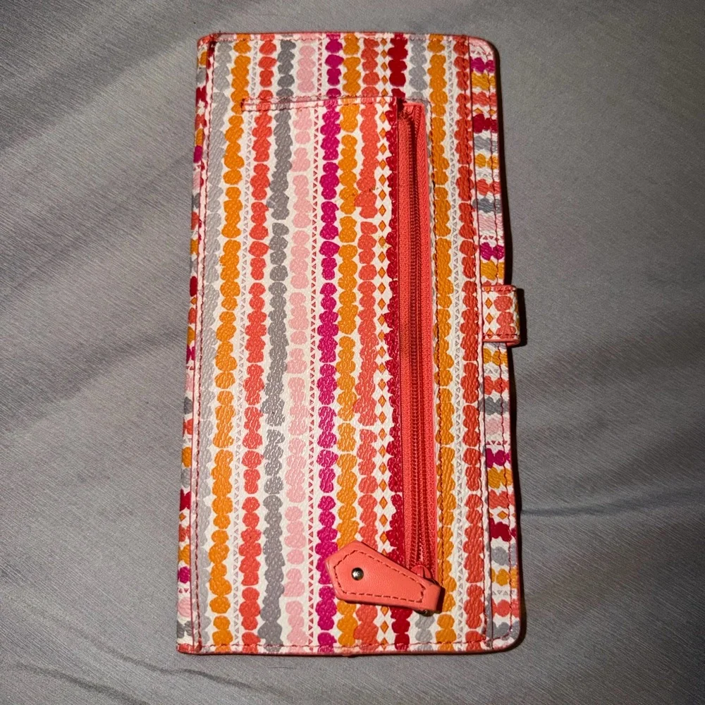Vera Bradley Confetti Stripe Wallet - Picture 3 of 3